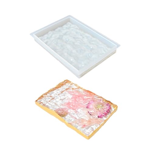 Wasserwellen Arbeitsplatten Tablett Easy Freisetzung Silikonform Epoxidharzform Für Schmuck Herstellung Hausdekoration Form Handgefertigte Handwerksvorräte von SueaLe