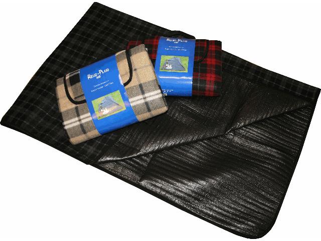 Picknickdecke Thermo 130 x 170 cm 4-fach sortiert von Südlohner Frottierweberei
