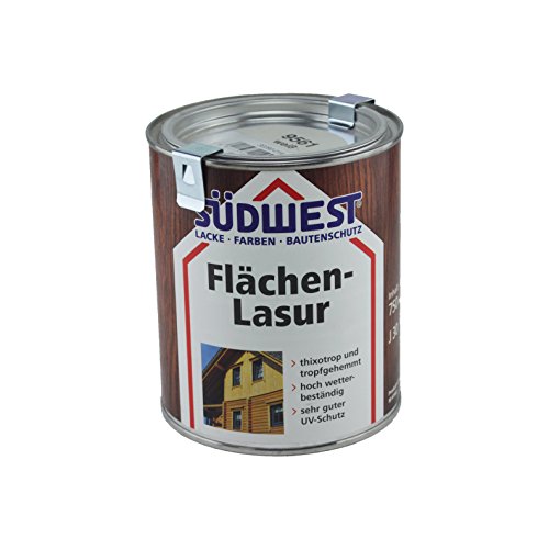 Südwest " Flächen-Lasur " teak 8919 -750ml von Suedwest Verlag