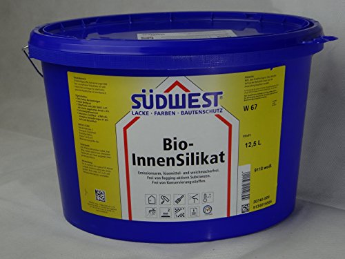 SÜDWEST Bio Innensilikat 12,5L Innenfarbe weiss – erfüllt die strengsten Anforderungen an Umwelt und Gesundheit. SÜDWEST Bio Innensilikat 12,5L Innenfarbe weiss – erfüllt die strengsten Anforderungen an Umwelt und Gesundheit. von SÜDWEST