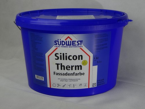 SÜDWEST Silicon Therm 5L Silikonharz Fassadenfarbe weiss matt von Suedwest Verlag