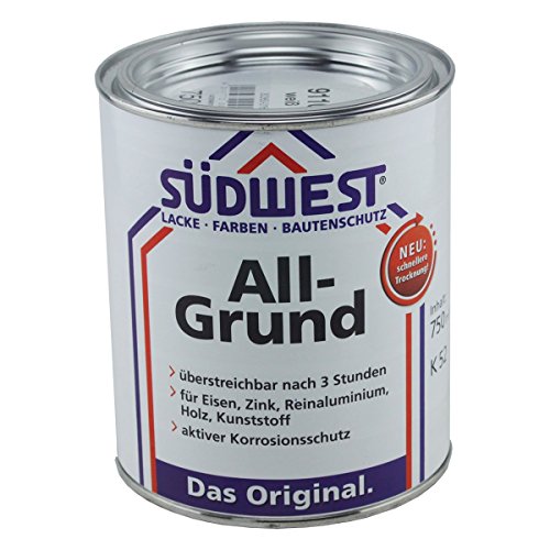 Südwest Grundierung All-Grund 0,75 Liter Oxidrot von Suedwest Verlag