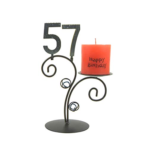 Leuchter Happy Birthday (57. Geburtstag) von SünGross