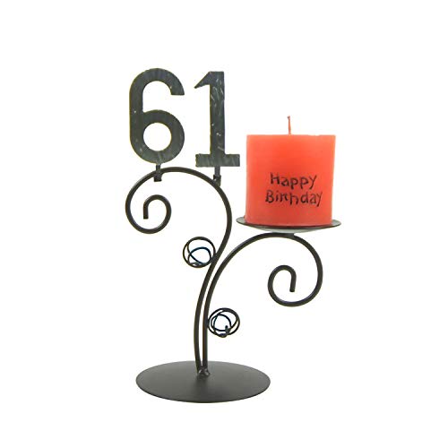 Leuchter Happy Birthday (61. Geburtstag) von SünGross