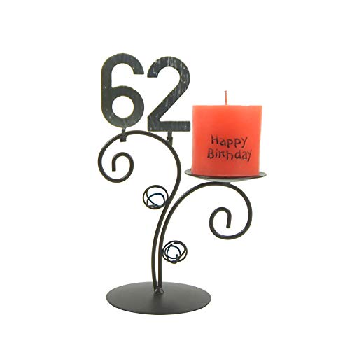 Leuchter Happy Birthday (62. Geburtstag) von SünGross