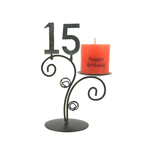 SünGross Leuchter Happy Birthday (15. Geburtstag) von SünGross