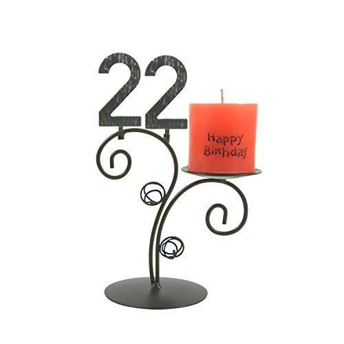 SünGross Leuchter Happy Birthday (22. Geburtstag) von SünGross