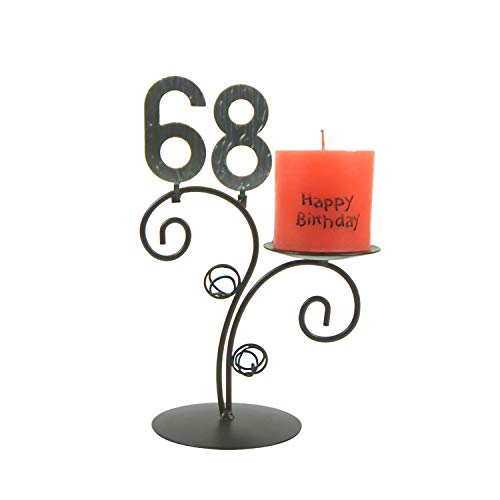 SünGross Leuchter Happy Birthday (68. Geburtstag) von SünGross