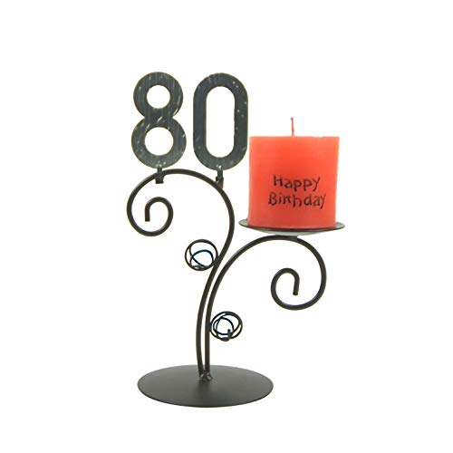 SünGross Leuchter Happy Birthday (80. Geburtstag) von SünGross