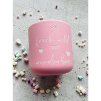 Becher Pastell Sei Frech Wild Und Wunderbar Becher Pastell Sei Frech Wild Und Wunderbar von SuessverpacktDesign