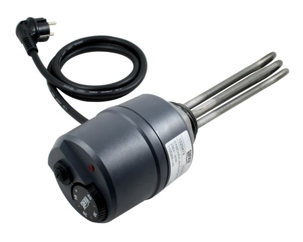 Suevia Einschraubheizkörper 3000W, 230V (Stecker schwarz) für Heizg... von Suevia