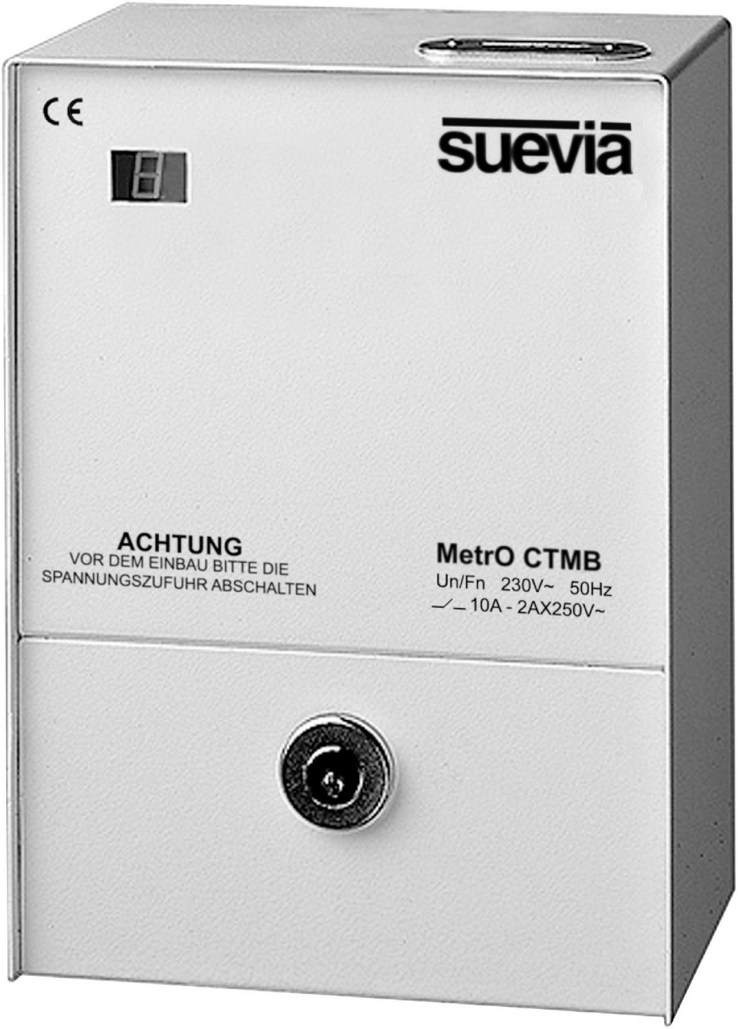 Suevia Münzzeitzähler Digital Ip20 Münzautomat Kassiergerät Münzen Defektware D-Ware von Suevia