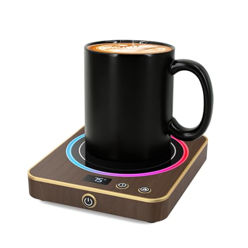 Suewow Tassenwärmer, Kaffeewärmer für den Schreibtisch mit Temperaturanzeige, 1-12 Stunden automatische Abschaltung, intelligenter Kerzenwärmer - Ideale Kaffeegeschenke Zubehör Suewow Tassenwärmer, Kaffeewärmer für den Schreibtisch mit Temperaturanzeige, 1-12 Stunden automatische Abschaltung, intelligenter Kerzenwärmer - Ideale Kaffeegeschenke Zubehör von Suewow