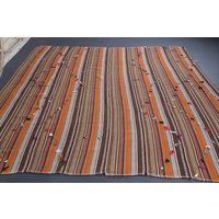 8.3x23, 5 cm Kelim Teppich, Flachgewebe Boho Patchwork Wohnzimmer Teppich 8.3x23, 5 cm Kelim Teppich, Flachgewebe Boho Patchwork Wohnzimmer Teppich von SuffeArt