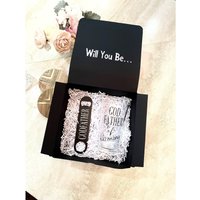 Pate Personalisiertes Bier-Themen-Geschenk-Box, Benutzerdefinierter Paten-Vorschlag, Taufe-Geschenk-Set, Padrino-Vorschlag, Gott-Vater-Bier von SufisBoutique