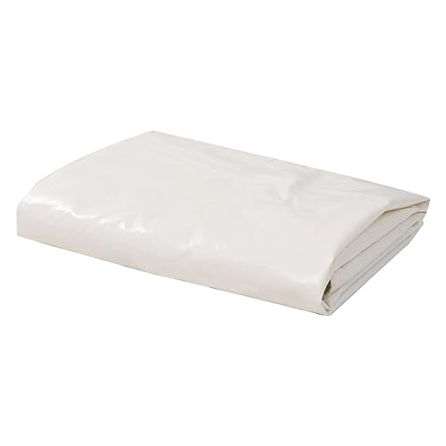 Sufrk Abdeckplane 650 g/m² 2,5 x 3,5 m Weiß Abdeckplane Wasserdicht GartenmöBel von Sufrk