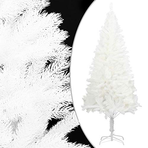 Sufrk Künstlicher Weihnachtsbaum Naturgetreue Nadeln Weiß 180 cm Kunstlicher Weihnachtsbaum Weihnachtsdeko von Sufrk