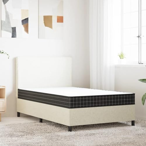 Sufrk Matratze mit Bonell-Federkernfedern, mittelgroß, 100 x 200 cm, Memory-Matratze für Doppelbett, Höhe 20 cm, entlastet Druckstellen, orthopädisch, milbendicht, hypoallergen und antibakteriell von Sufrk