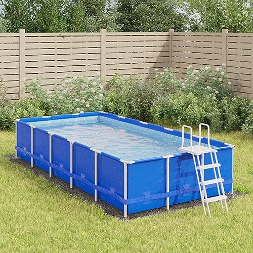 Sufrk Pool Bodentuch Hellgrau 500x250cm Polyester Geotextil Abdeckplane Abdeckplane Wasserdicht Wetterfest Frostbeständig U V Schutz Universal Mehrzweckbodenplane Camping Bootfahren H von Sufrk