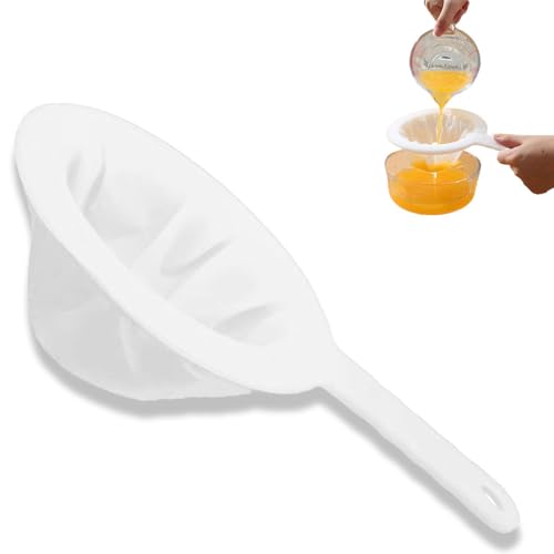 Sieb Fein, 1Stück Feines Sieb Mit Griff 400 Mesh Haarsieb Küche Netzsieb Ultrafeines Trichterfilte Haushaltssieb Handsieb für Saft, Milch, Kaffee Sieb Fein, 1Stück Feines Sieb Mit Griff 400 Mesh Haarsieb Küche Netzsieb Ultrafeines Trichterfilte Haushaltssieb Handsieb für Saft, Milch, Kaffee von Sufune