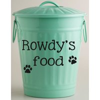 Personalisierter Hundefutter-Vinyl-Aufkleber Aufbewahrungsbehälter-Dekor-Personalisierte Hundefutter-Aufbewahrungs-Aufkleber-Custom Dogs Name Personalisierter Hundefutter-Vinyl-Aufkleber Aufbewahrungsbehälter-Dekor-Personalisierte Hundefutter-Aufbewahrungs-Aufkleber-Custom Dogs Name von SugarCreekVinylDecor