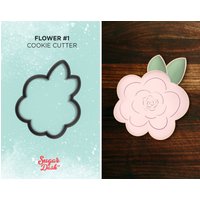 Blume #1 Ausstechform von SugarDashCo