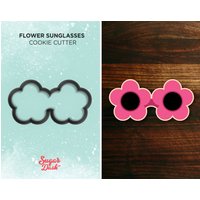 Blumen Sonnenbrille - Sommer Ausstecher von SugarDashCo