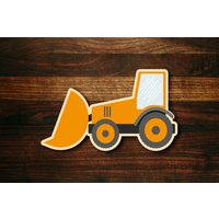 Bulldozer Bauwagen Ausstecher von SugarDashCo