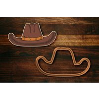 Cowboyhut #1 - Vorderseite Western Ausstecher von SugarDashCo