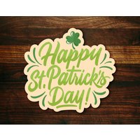 Happy St Patrick's Day Hand Schriftzug Ausstecher Mit Stempel von SugarDashCo