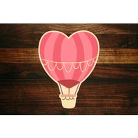 Herz Heißluftballon Ausstecher von SugarDashCo