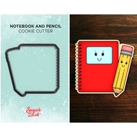 Notizbuch Und Bleistift Set - Schullehrer Ausstecher von SugarDashCo