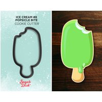 Popsicle Bite - Ice Cream #8 Ausstecher von SugarDashCo