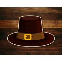 Thanksgiving Pilgrim Hat #1 Ausstechform von SugarDashCo
