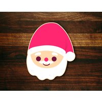 Weihnachtsmann Kopf #3 - Weihnachts Ausstecher von SugarDashCo