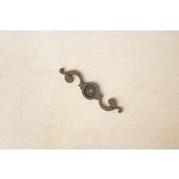 11 cm Rückplatte | Ilco Brass Company, Vintage Stil Rückplatte, Möbelbeschläge, Schrank - Und Schubladenknopf Rückplatte von SugarMapleHomeDecor