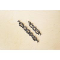 13 cm Rückplatte | Ilco Brass Company, Vintage Stil Rückplatte, Möbelbeschläge, Schrank - Und Schubladenknopf Rückplatte von SugarMapleHomeDecor