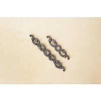 13 cm Rückplatte | Ilco Brass Company, Vintage Stil Rückplatte, Möbelbeschläge, Schrank - Und Schubladenknopf Rückplatte 13 cm Rückplatte | Ilco Brass Company, Vintage Stil Rückplatte, Möbelbeschläge, Schrank - Und Schubladenknopf Rückplatte von SugarMapleHomeDecor