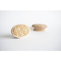 5, 5 cm Ahorn Oval | Alice Massiver Ahorn Holz Schrank Knauf, Designer Griff, Do It Yourself von SugarMapleHomeDecor