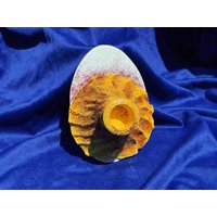 Teufels Ei Kerzenständer - Kegel Kerzenhalter Funky Eclectic Tabletop Herzstück Dopamin Dekor Süßes Vielseitiges Lustiges Geschenk von SugarpillStudios
