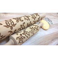 Holzrollende Pin-Trotles Pattern Laserschnitt von SugaryHome