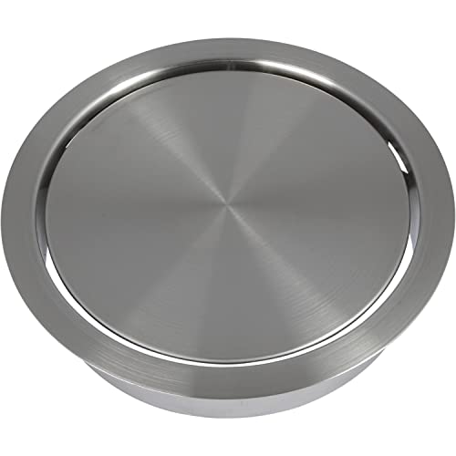 LAMP Einwurfklappe gedämpft, runde Müllklappe für Abfallsammler ø 170 mm Küchenorganizer, Inox LAMP Einwurfklappe gedämpft, runde Müllklappe für Abfallsammler ø 170 mm Küchenorganizer, Inox von Sugatsune