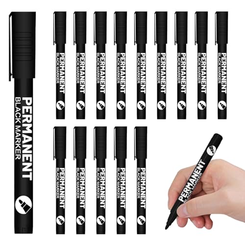 Sugeru 15pcs Stifte-Schwarz-1mm Acrylstifte fein,Acrylmarker feine Rundspitze 1mm,Wasserbasiert Lackstift Weiß,Lichtecht und Wasserfest,für Stein,Keramik,Glas,Holz,Leinwand,nahezu alle Untergründe Sugeru 15pcs Stifte-Schwarz-1mm Acrylstifte fein,Acrylmarker feine Rundspitze 1mm,Wasserbasiert Lackstift Weiß,Lichtecht und Wasserfest,für Stein,Keramik,Glas,Holz,Leinwand,nahezu alle Untergründe von Sugeru