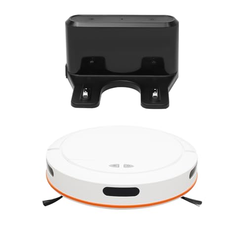 Saugroboter, 3-in-1-Staubsauger Roboter mit Wischfunktion, 2700Pa Roboterstaubsauger, APP Steuerung, mit Großem Staubbehälter, 4 Saugstufen Kontrollerbare, für Teppich, Hartboden etc von SuhoFutus