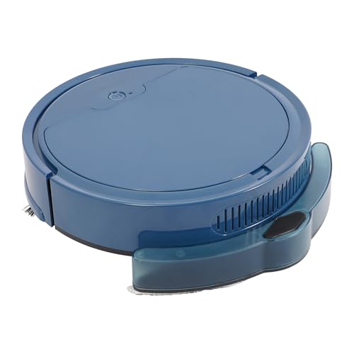 Saugroboter, Staubsauger Roboter mit 3-in-1 Reinigung, Saug und Wischroboter, Saugroboter mit 1100Pa Saugkraft, 80 Minuten Laufzei, Taste/APP-Steuerung, für Haushalte und Büros (Blau) von SuhoFutus
