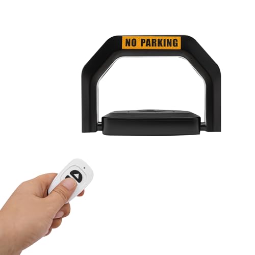 SuhoFutus Parkplatzsperre Fernbedienung Elektronische Private, IP67 Wasserdicht, FAutomatisches Toralarm-Tool, Verstellbar für Privatparkplätze, Einkaufszentren von SuhoFutus