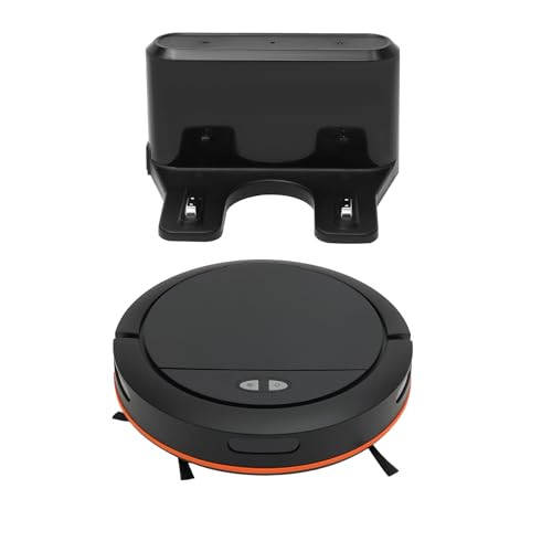 SuhoFutus Saugroboter, 3-in-1-Staubsauger Roboter mit Wischfunktion, 2700Pa Saugroboter, APP Steuerung, mit Großem Staubbehälter, 4 Saugstufen Kontrollerbare, für Teppich, Hartboden etc, Schwarz von SuhoFutus