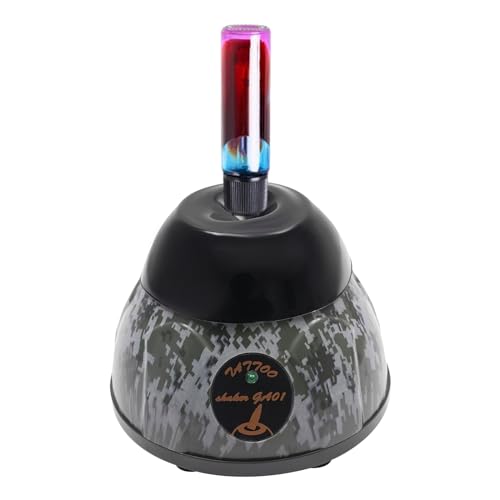 Vortex Mixer, Mini-Wirbelmischer 100-240V AC, Elektrischer Shaker Elektrischer Hochgeschwindigkeits Mischer 5200RPM, Camouflage GWirbelmischer, 10.8 * 8.5 cm von SuhoFutus