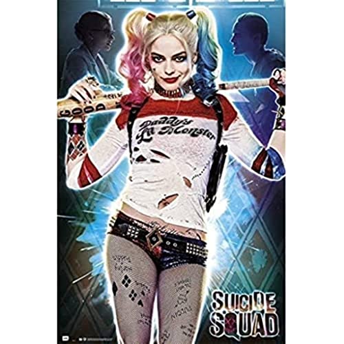 Grupo Erik Editores Suicide Squad Harley Quinn Daddys Lil Monster-Poster, von Grupo Erik