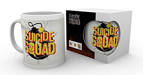 Suicide Squad Tasse Bomb im Comic-Look, aus Keramik von Suicide Squad